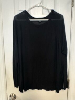 Torrid Lightweight Black Sweater 2X